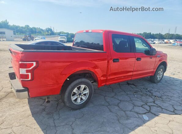 1FTEW1C53KFA66205 2019 FORD F150 Red უკანა მარჯვენა