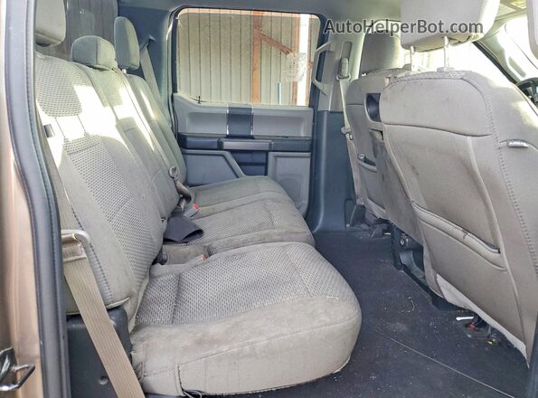 1FTEW1C55KKC38533 2019 FORD F150 Tan უკანა სავარძლების ხედი