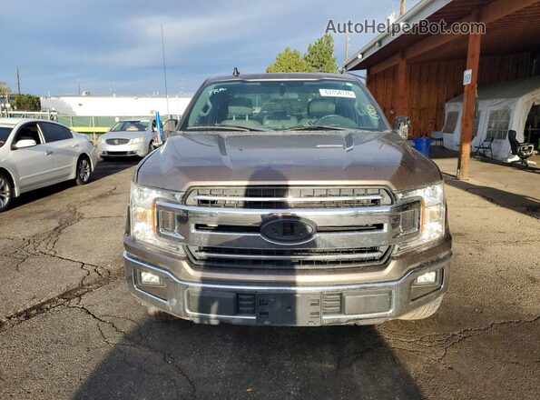 1FTEW1C55KKC38533 2019 FORD F150 Tan წინა ხედი