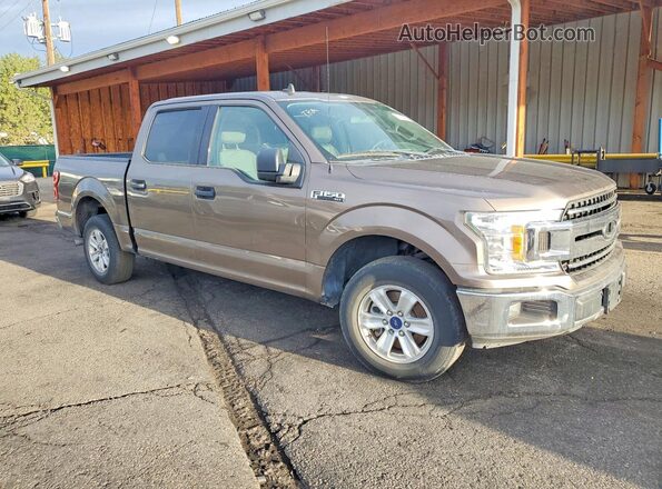 1FTEW1C55KKC38533 2019 FORD F150 Tan წინა მარჯვენა