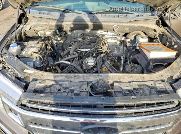 1FTEW1C55KKC38533 2019 FORD F150 Tan უკანა სალონის ხედი