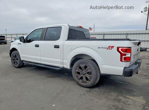1FTEW1C56LFB38290 2020 FORD F150 White Trasero izquierdo