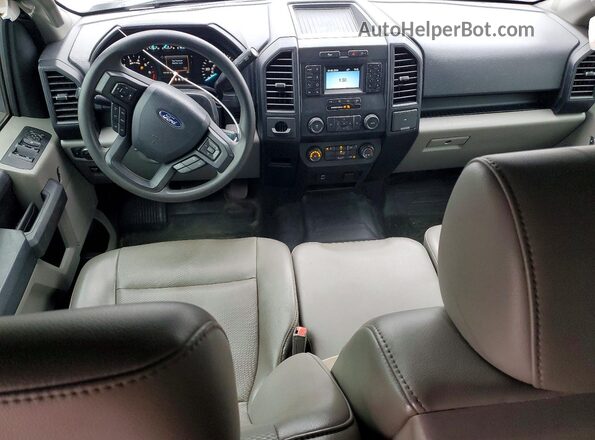 1FTEW1C56LFB38290 2020 FORD F150 White Vista del salpicadero