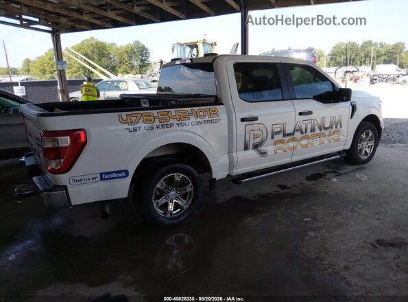 1FTEW1C56MFC69348 2021 FORD F150 White Tył prawy