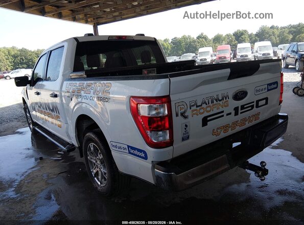 1FTEW1C56MFC69348 2021 FORD F150 White Tył lewy