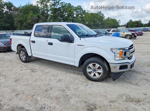 1FTEW1C59JFB87044 2018 FORD F150 White Przód prawy