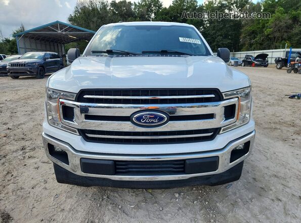 1FTEW1C59JFB87044 2018 FORD F150 White Widok z przodu