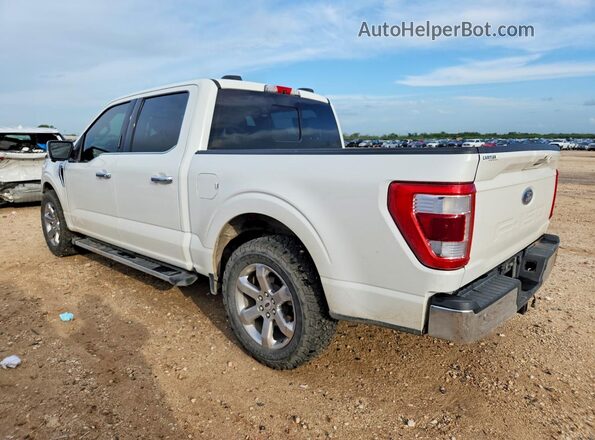 1FTEW1C59MFA99566 2021 FORD F150 White Հետևի ձախ