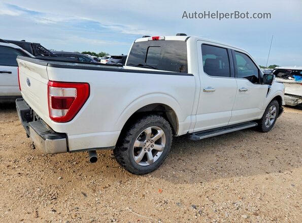 1FTEW1C59MFA99566 2021 FORD F150 White Հետևի աջ
