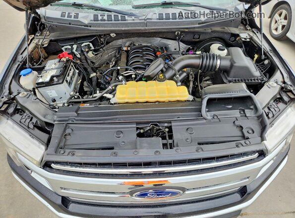 1FTEW1C5XKKE16663 2019 FORD F150 Black Vista interior trasera