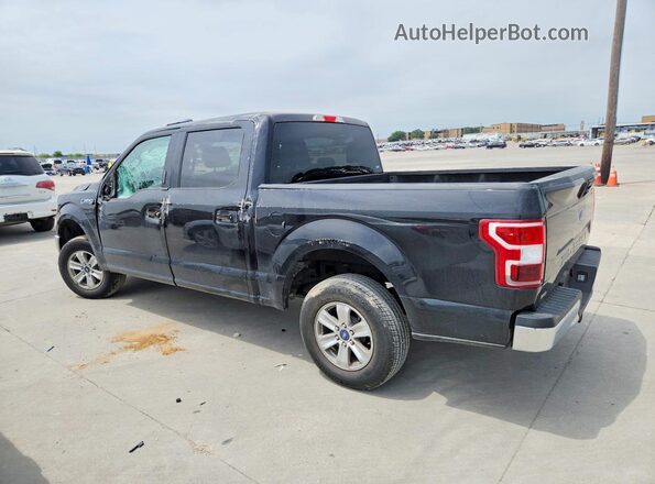 1FTEW1C5XKKE16663 2019 FORD F150 Black Trasero izquierdo