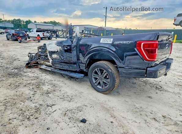 1FTEW1C5XPFB84940 2023 FORD F150 Black Հետևի ձախ