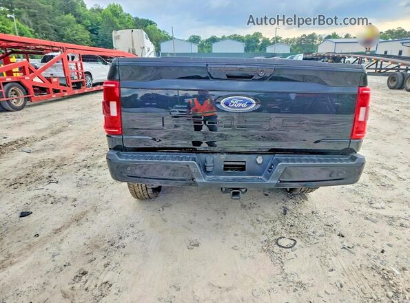 1FTEW1C5XPFB84940 2023 FORD F150 Black Հետևի տեսք