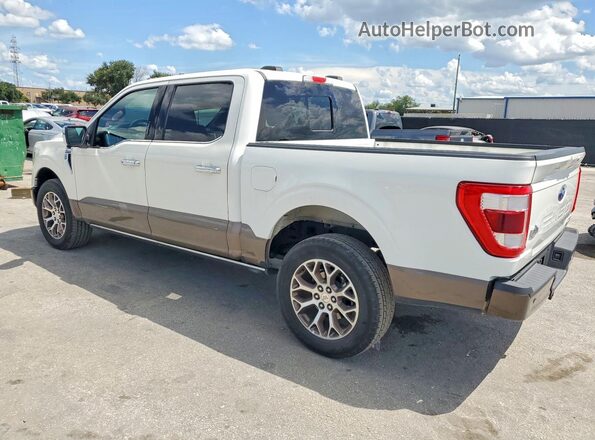 1FTEW1C82PFA60865 2023 FORD F150 White Задня ліва чверть