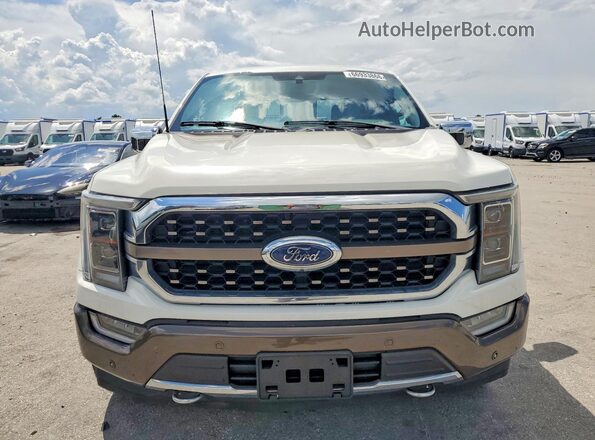 1FTEW1C82PFA60865 2023 FORD F150 White Вид спереду