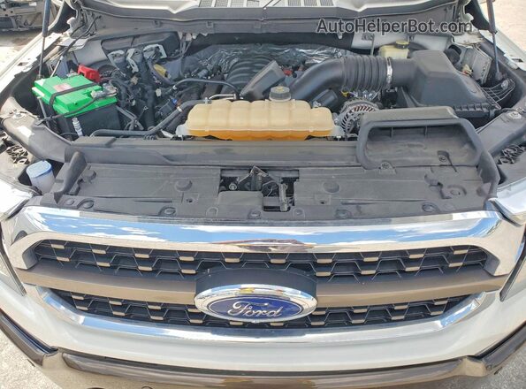 1FTEW1C82PFA60865 2023 FORD F150 White Вид задньої частини салону