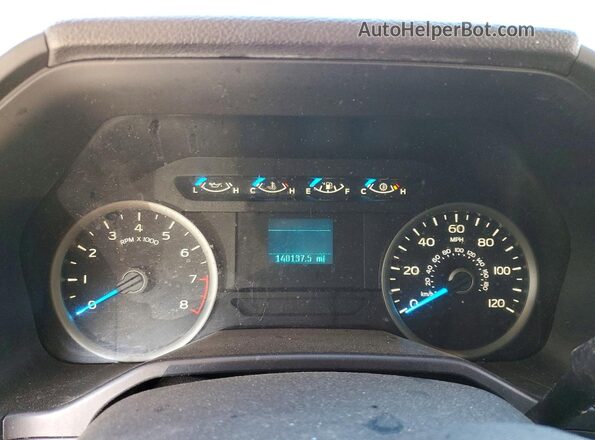 1FTEW1C85HKC48613 2017 FORD F150 Brown Вид щитка приладів