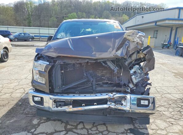 1FTEW1C85HKC48613 2017 FORD F150 Brown Вид спереду