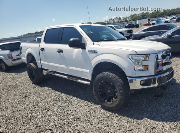 1FTEW1C88HFB11397 2017 FORD F150 White Передня права чверть