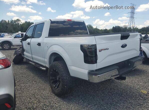 1FTEW1C88HFB11397 2017 FORD F150 White Задня ліва чверть
