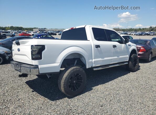 1FTEW1C88HFB11397 2017 FORD F150 White Задня права чверть