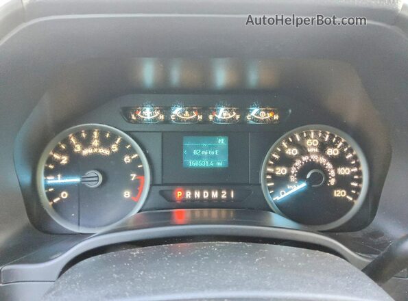 1FTEW1CB3KFA73130 2019 FORD F150 Белый Вид щитка приборов