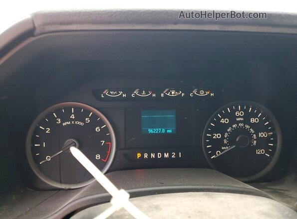 1FTEW1CB3KKC85095 2019 FORD F150 Угольный Вид щитка приборов