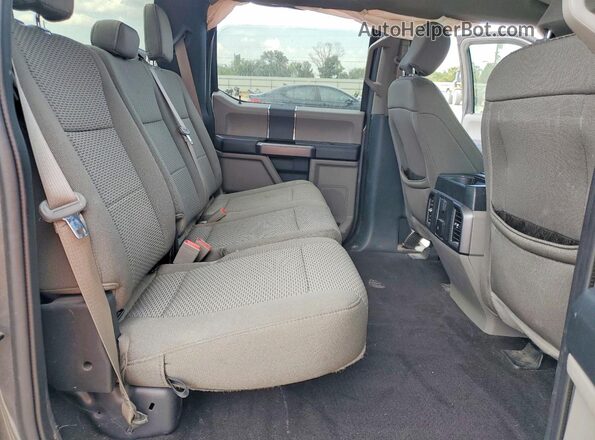 1FTEW1CB3KKC85095 2019 FORD F150 Угольный Вид задних сидений