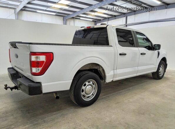 1FTEW1CB3MKD74071 2021 FORD F150 White Trasero derecho