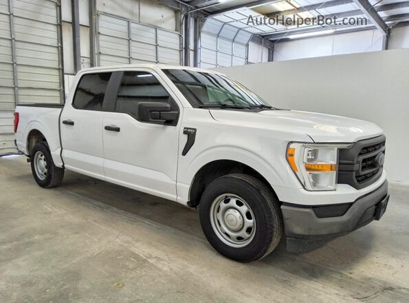 1FTEW1CB3MKD74071 2021 FORD F150 White Delantero derecho