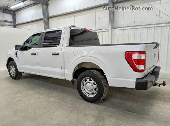 1FTEW1CB3MKD74071 2021 FORD F150 White Trasero izquierdo
