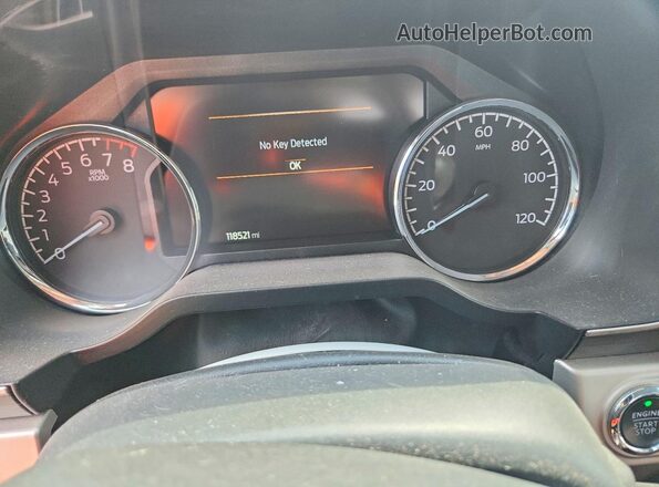 1FTEW1CB9MKE66575 2021 FORD F150 Gray ხელსაწყოთა პანელის ხედი