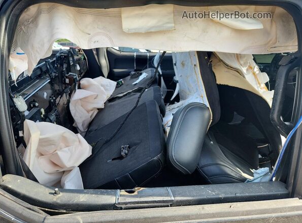 1FTEW1CF2HKD92750 2017 FORD F150 Black Rear seats view