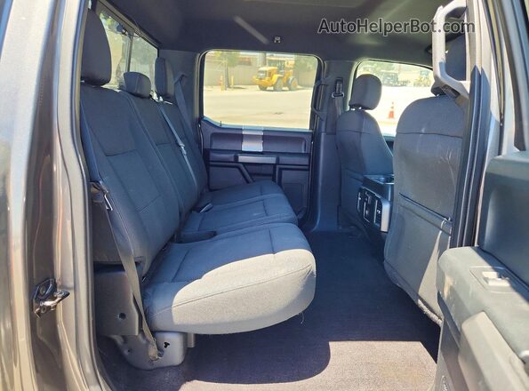 1FTEW1CF8GKF32962 2016 FORD F150 Серый Вид задних сидений