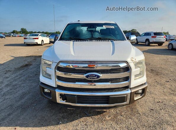 1FTEW1CF9GFA51384 2016 FORD F150 White Դիմացի տեսք