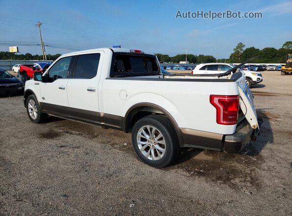 1FTEW1CF9GFA51384 2016 FORD F150 White Հետևի ձախ