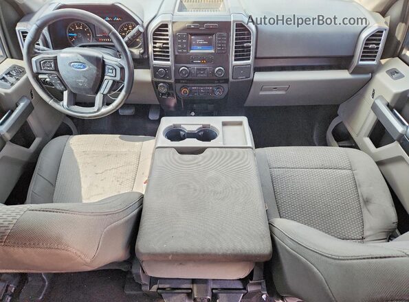 1FTEW1CFXGFA50874 2016 FORD F150 White Vista del salpicadero