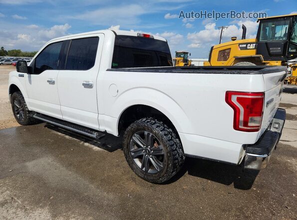 1FTEW1CFXGFA50874 2016 FORD F150 White Trasero izquierdo