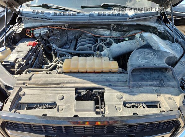 1FTEW1CFXGKE10474 2016 FORD F150 Черный Вид задней части салона