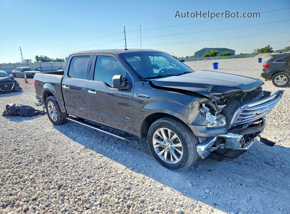 1FTEW1CG0HKC81039 2017 FORD F150 Black Передня права чверть