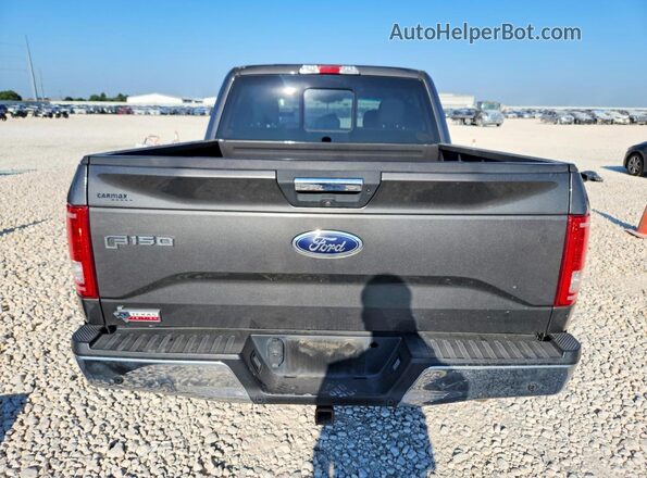 1FTEW1CG0HKC81039 2017 FORD F150 Black Вид ззаду