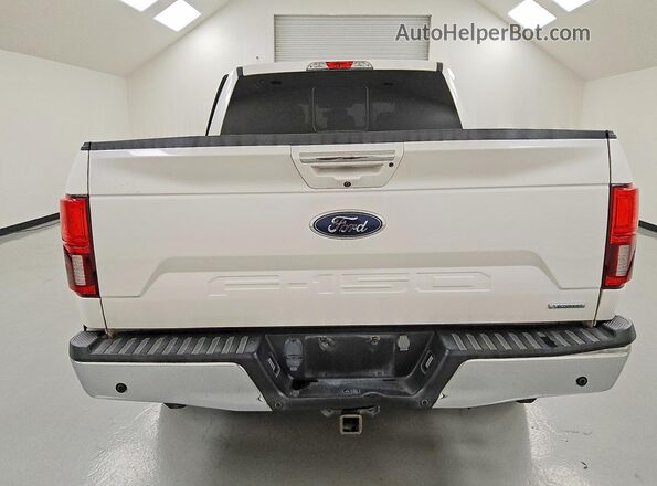 1FTEW1CG1JFD60508 2018 FORD F150 White უკანა ხედი