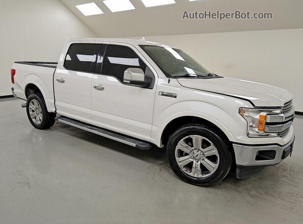 1FTEW1CG1JFD60508 2018 FORD F150 White წინა მარჯვენა
