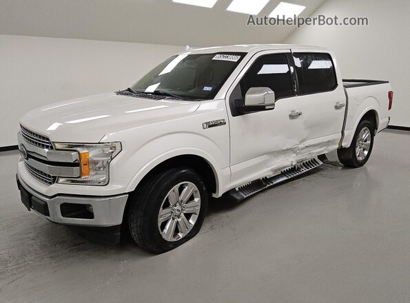 1FTEW1CG1JFD60508 2018 FORD F150 White სალონის 360-გრადუსიანი ხედი