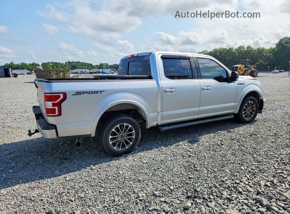 1FTEW1CG3JFB52159 2018 FORD F150 Silver Rear right