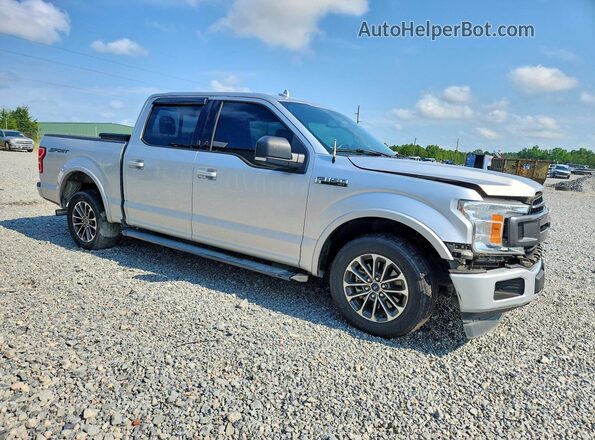 1FTEW1CG3JFB52159 2018 FORD F150 Silver Front right