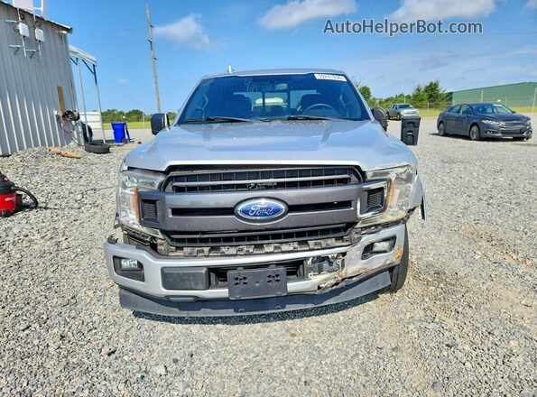 1FTEW1CG3JFB52159 2018 FORD F150 Silver Front view