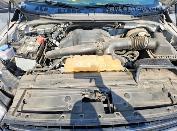 1FTEW1CG3JFB52159 2018 FORD F150 Silver Rear interior view