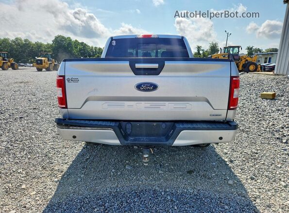 1FTEW1CG3JFB52159 2018 FORD F150 Silver Rear view