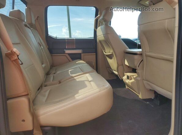 1FTEW1CG6GFB21836 2016 FORD F150 Burgundy უკანა სავარძლების ხედი